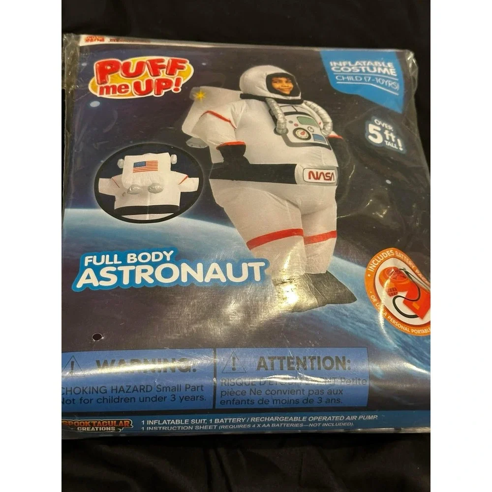 Spooktacular‎ Creations Inflatable Astronaut Costume Kids 7-10 years